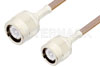 C Male to C Male Cable Using RG400 Coax, RoHS
