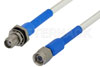 SMA Male to SMA Female Bulkhead Precision Cable 30 Inch Length Using 150 Series Coax, RoHS