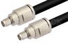 SMA Male to SMA Male Cable Using RG213 Coax