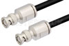 BNC Male to BNC Male Cable Using PE-C300 Coax