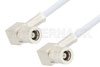 SMB Plug Right Angle to SMB Plug Right Angle Cable Using RG188 Coax