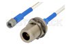 SMA Male to N Female Bulkhead Precision Cable 48 Inch Length Using 150 Series Coax, RoHS