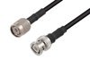 TNC Male to BNC Male Cable Using PE-C200 Coax