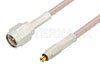 SMA Male to MC-Card Plug Cable Using RG316 Coax, RoHS