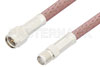 SMA Male to SMA Female Cable Using RG142 Coax