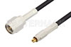 SMA Male to MC-Card Plug Cable Using RG174 Coax, RoHS