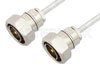 7/16 DIN Male to 7/16 DIN Male Cable Using PE-SR401FL Coax