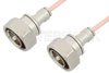 7/16 DIN Male to 7/16 DIN Male Cable Using RG402 Coax