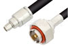 SMA Male to 7/16 DIN Male Cable Using RG213 Coax