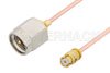 SMA Male to SMP Female Cable Using PE-047SR Coax, RoHS