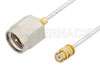 SMA Male to SMP Female Cable Using PE-SR047FL Coax, RoHS