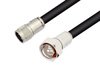 N Male to 7/16 DIN Male Cable Using RG217 Coax , LF Solder