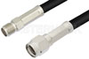 SMA Male to SMA Female Cable Using PE-C195 Coax