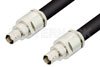 BNC Female to BNC Female Cable Using RG8 Coax