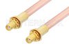 SMA Female Bulkhead to SMA Female Bulkhead Cable Using RG401 Coax, RoHS