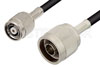 N Male to Reverse Polarity TNC Male Cable Using PE-C195 Coax