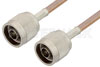 N Male to N Male Cable Using RG400 Coax