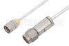 3.5mm Male to 1.85mm Male Cable Using PE-SR405FL Coax