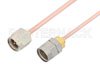 SMA Male to 1.85mm Male Cable Using RG405 Coax, RoHS