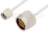 SMA Male to N Male Cable Using PE-SR405FL Coax, RoHS