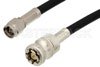 SMA Male to QD SMA Male Cable Using RG58 Coax