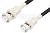 MHV Male to MHV Male Cable Using RG223 Coax, RoHS