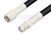SMA Male to SMA Female Cable Using RG223 Coax, RoHS