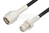 SMA Male to SMA Female Cable Using RG174 Coax