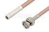 SMB Plug to BNC Male Cable Using PE-P195 Coax