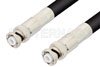 MHV Male to MHV Male Cable Using RG214 Coax, RoHS