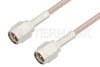 SMA Male to SMA Male Cable Using 75 Ohm RG179 Coax, RoHS