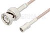 SMB Plug to BNC Male Cable Using RG316 Coax, RoHS