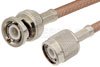 TNC Male to BNC Male Cable Using PE-P195 Coax