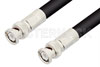 BNC Male to BNC Male Cable Using RG213 Coax, RoHS