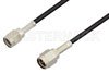 SMA Male to Reverse Polarity SMA Male Cable Using PE-C100-LSZH Coax