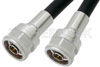 N Male to N Male With Knurl Cable Using PE-C400 Coax