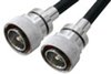 7/16 DIN Male to 7/16 DIN Male Cable Using PE-C240 Coax