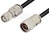 N Male to TNC Male Cable Using PE-C300 Coax