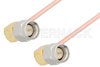 SMA Male Right Angle to SMA Male Right Angle Cable Using RG402 Coax, RoHS