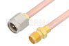 SMA Male to SMA Female Cable Using RG402 Coax, RoHS