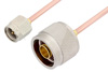 SMA Male to N Male Cable Using RG405 Coax