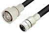 N Male to 7/16 DIN Male Cable Using PE-C600 Coax