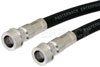 QN Male to QN Male Cable Using RG213 Coax