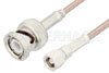 SMC Plug to BNC Male Cable Using RG316 Coax