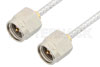 SMA Male to SMA Male Cable Using PE-SR405FL Coax, RoHS