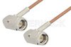 SMA Male Right Angle to SMA Male Right Angle Cable Using RG178 Coax