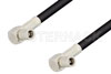 SMB Plug Right Angle to SMB Plug Right Angle Cable Using PE-C195 Coax
