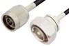 N Male to 7/16 DIN Male Cable Using PE-C195 Coax