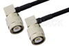 TNC Male Right Angle to TNC Male Right Angle Cable Using PE-SR402FLJ Coax