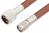 N Male to TNC Male Cable Using RG393 Coax, RoHS